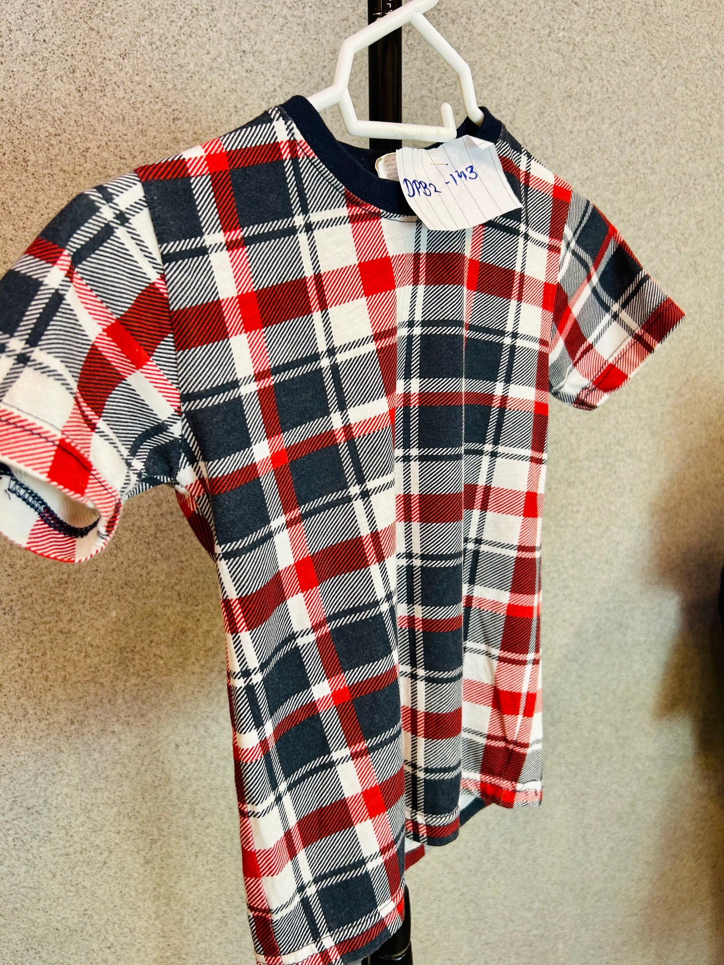 Co-ord Sert for Kids Check Style for Summer DPB2-143