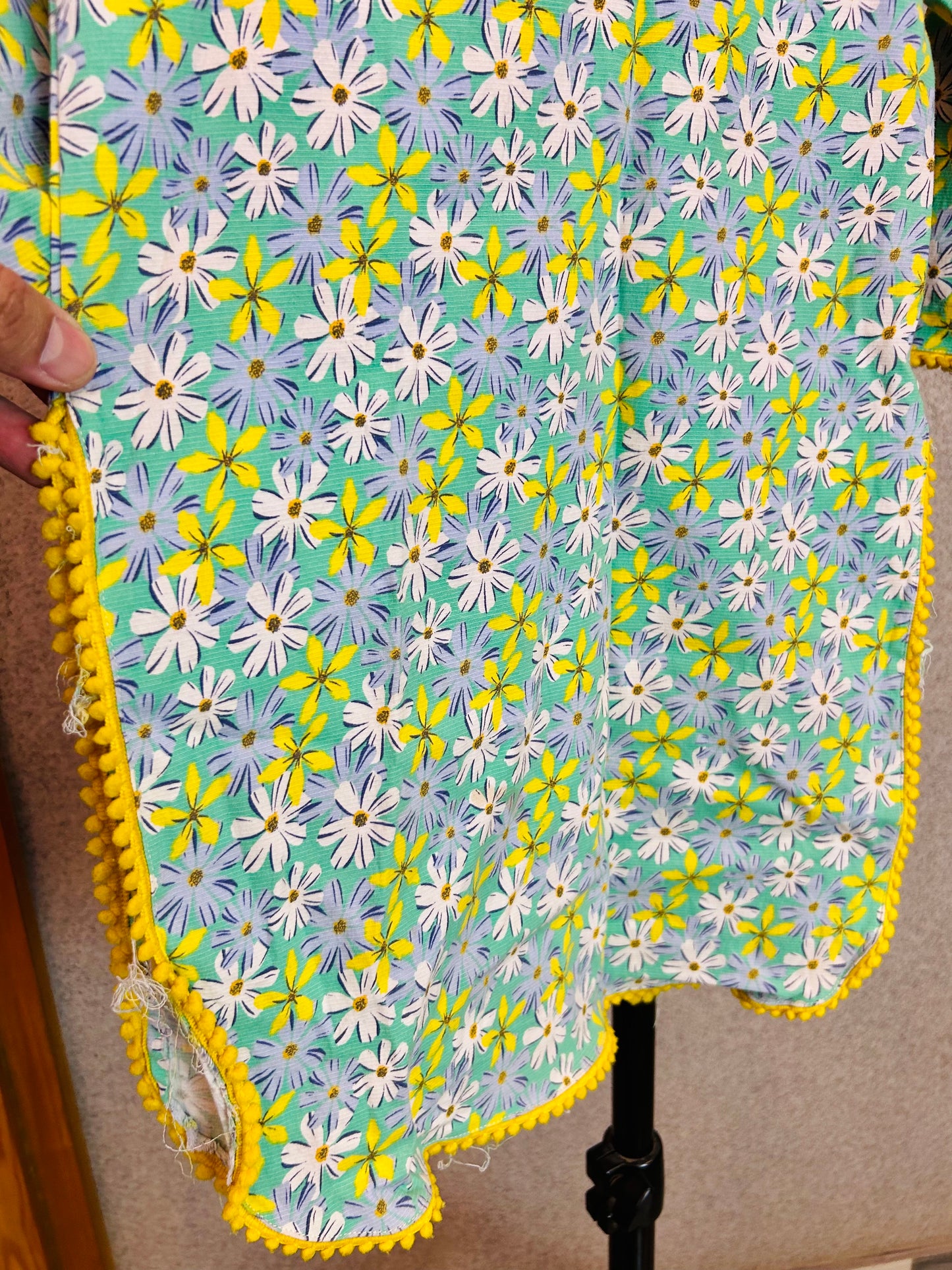 Stylish Floral Shirt Khaddar Fabric & Faded Grey Jeans DPS2-145