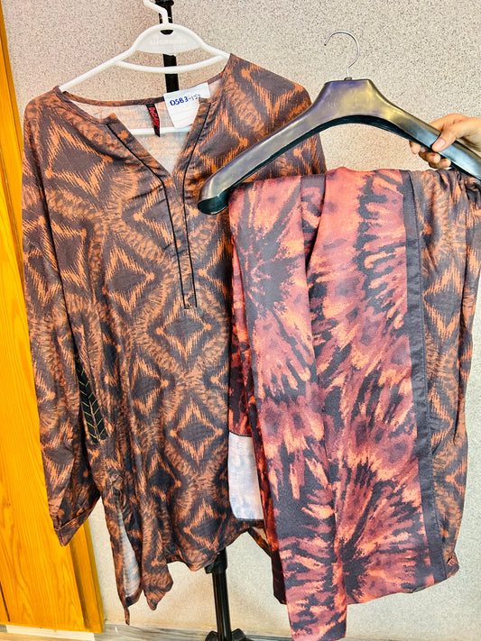 Elegant Kurta Style with Pockets with Shalwar & Dupatta Linen Fabric DSB3-152