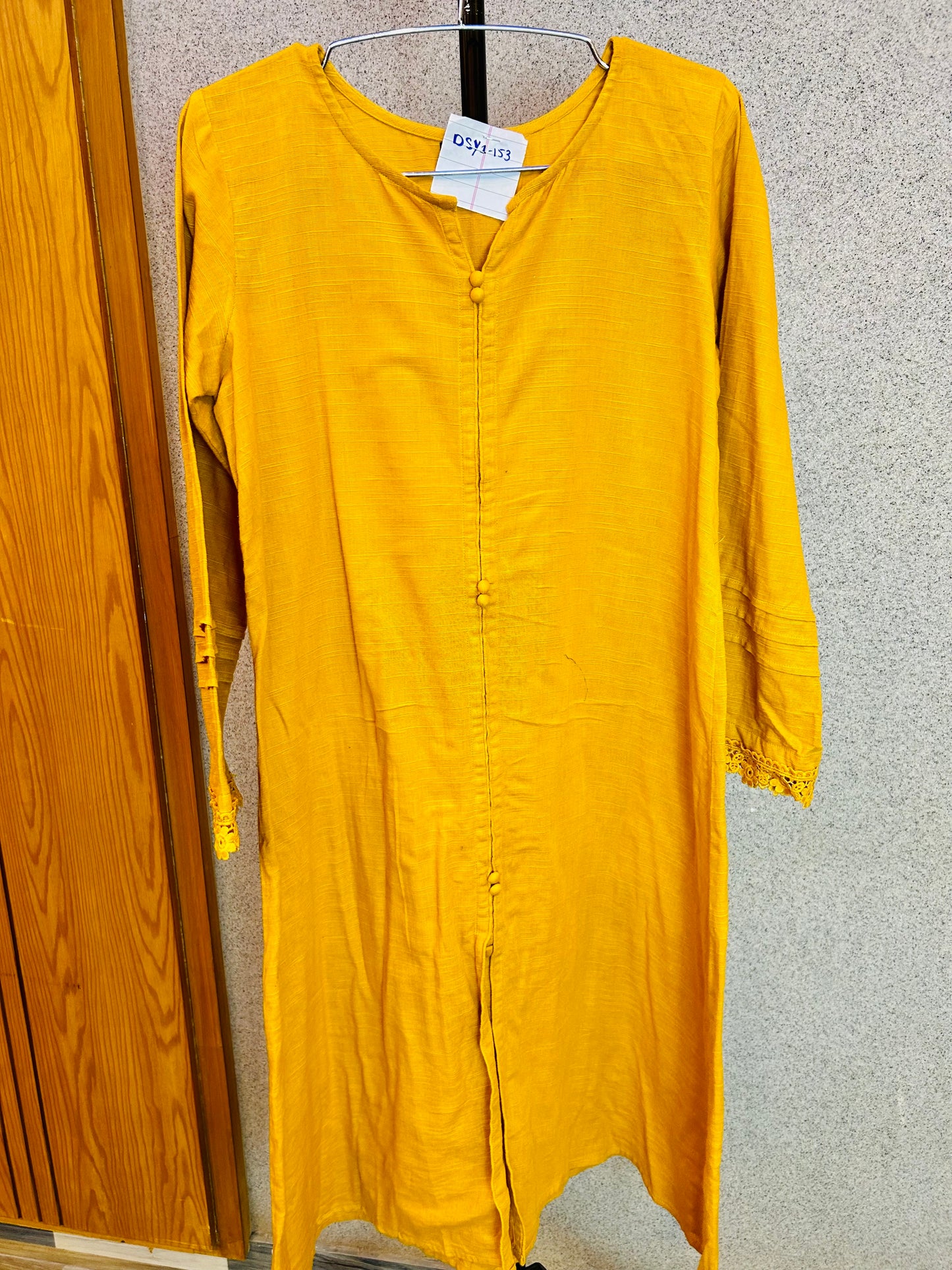 A Line Frock Khaddar Fabric DSY1-153