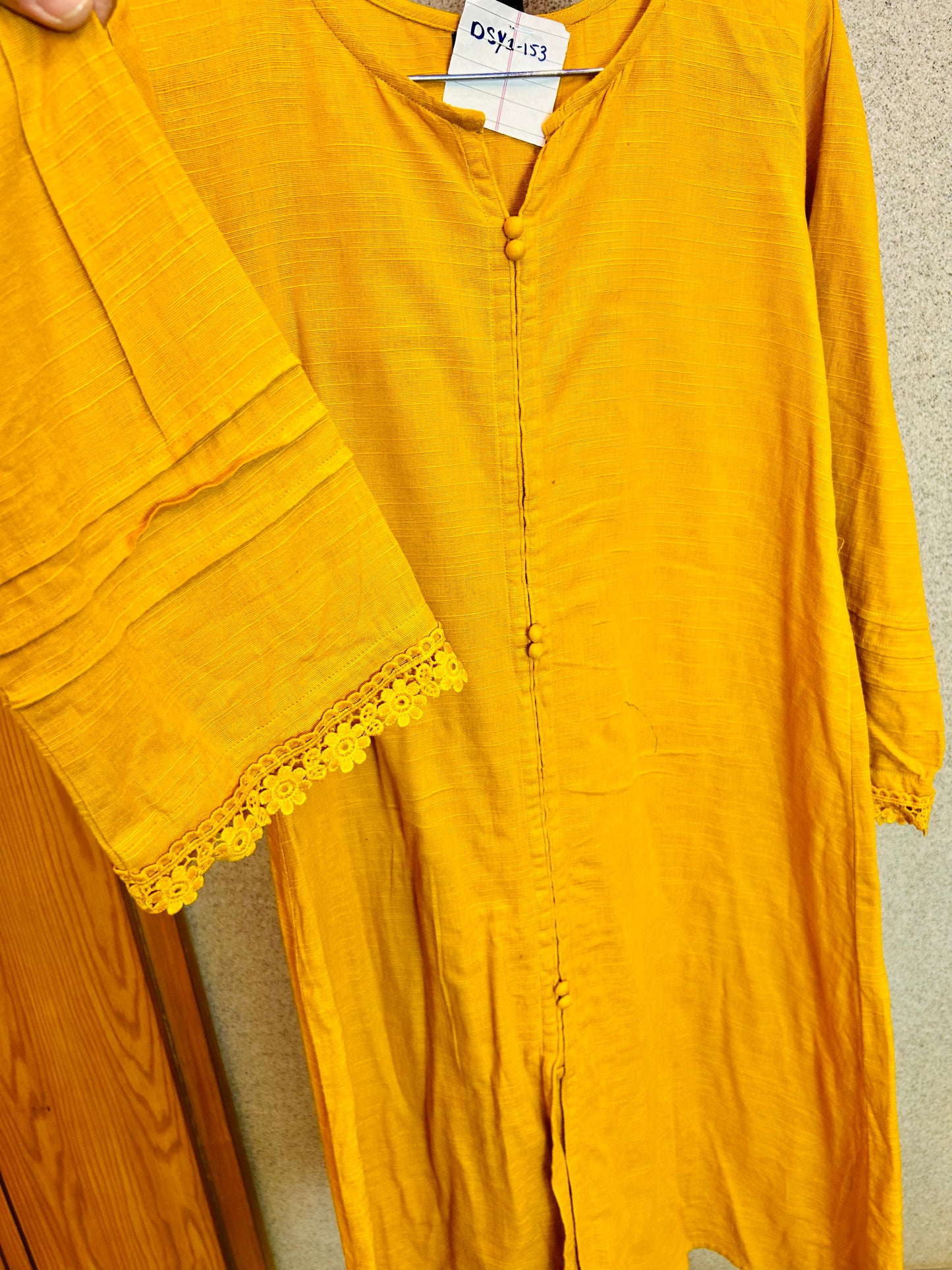 A Line Frock Khaddar Fabric DSY1-153