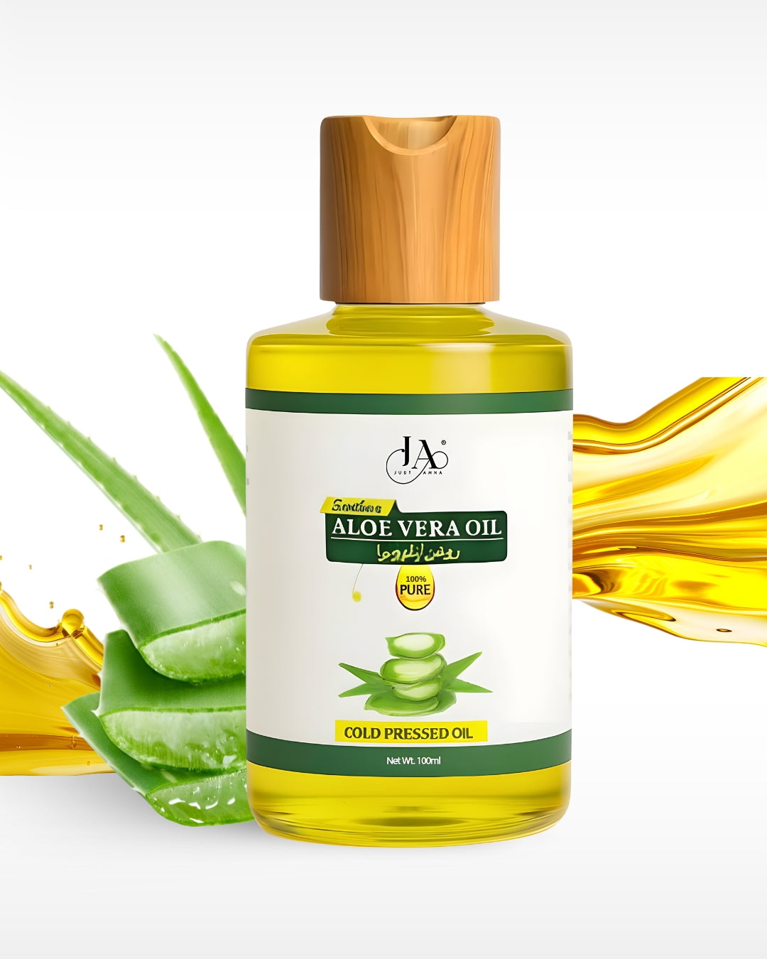 Aloe Vera Blended Oil Pure for Hair Growth & Nourishing Hair by Memoona Muslima Amina Hussain