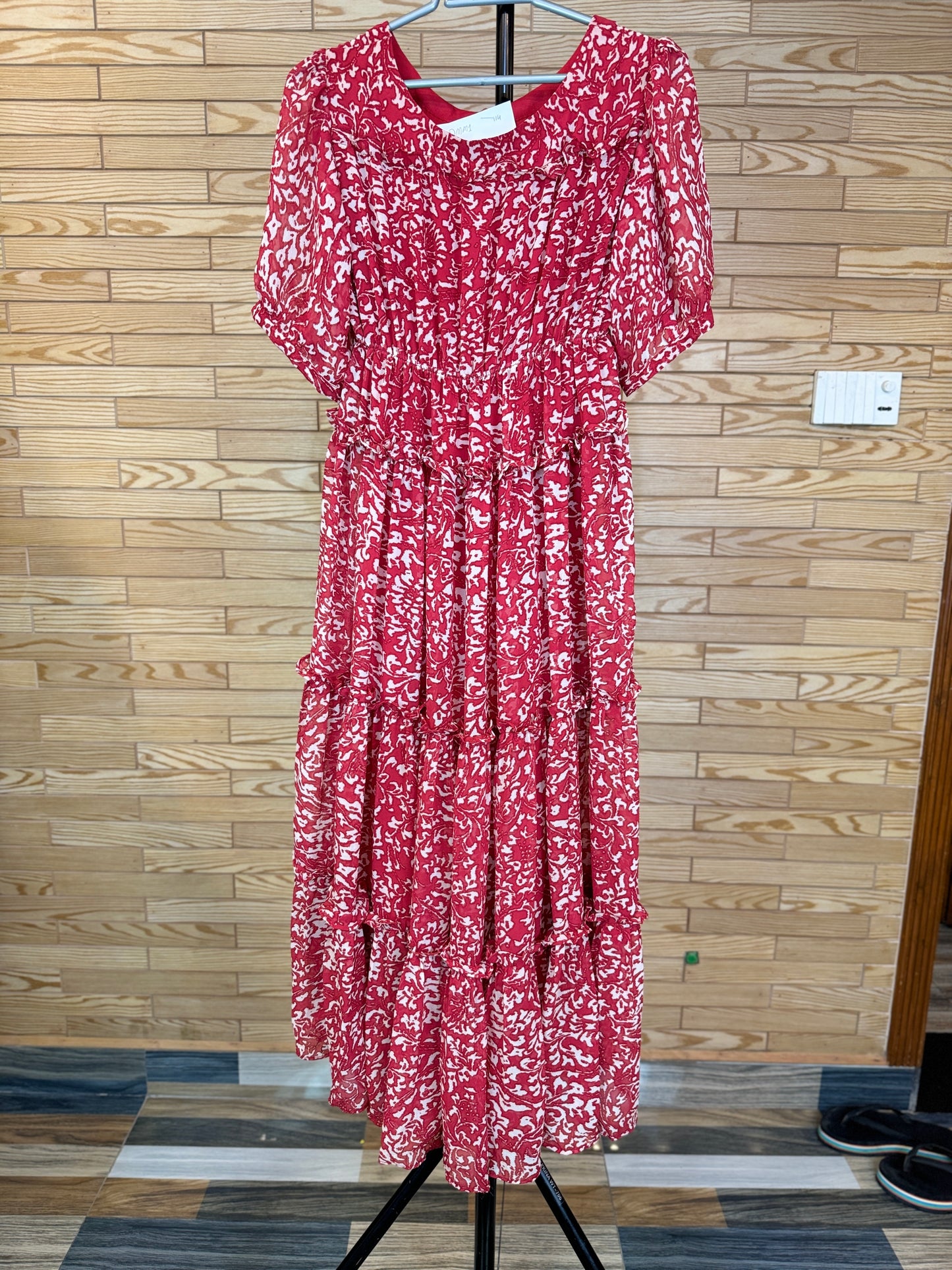 Beautiful Maxi Wear Shiffon Fabric Printed DMM1-114