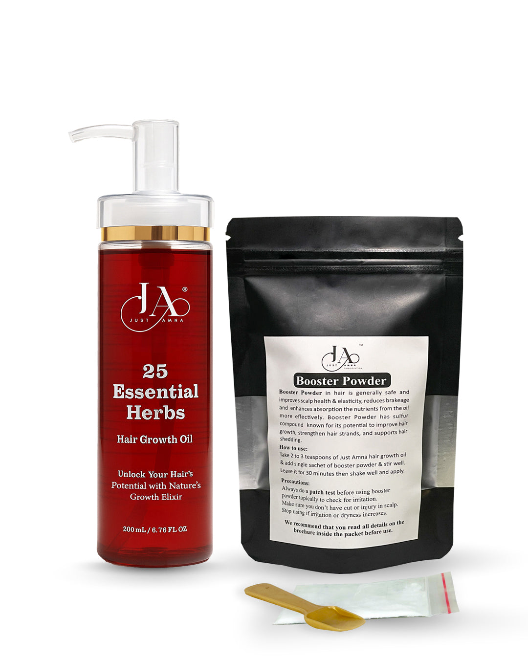 Booster Powder & Hair Growth Oil (Combo)