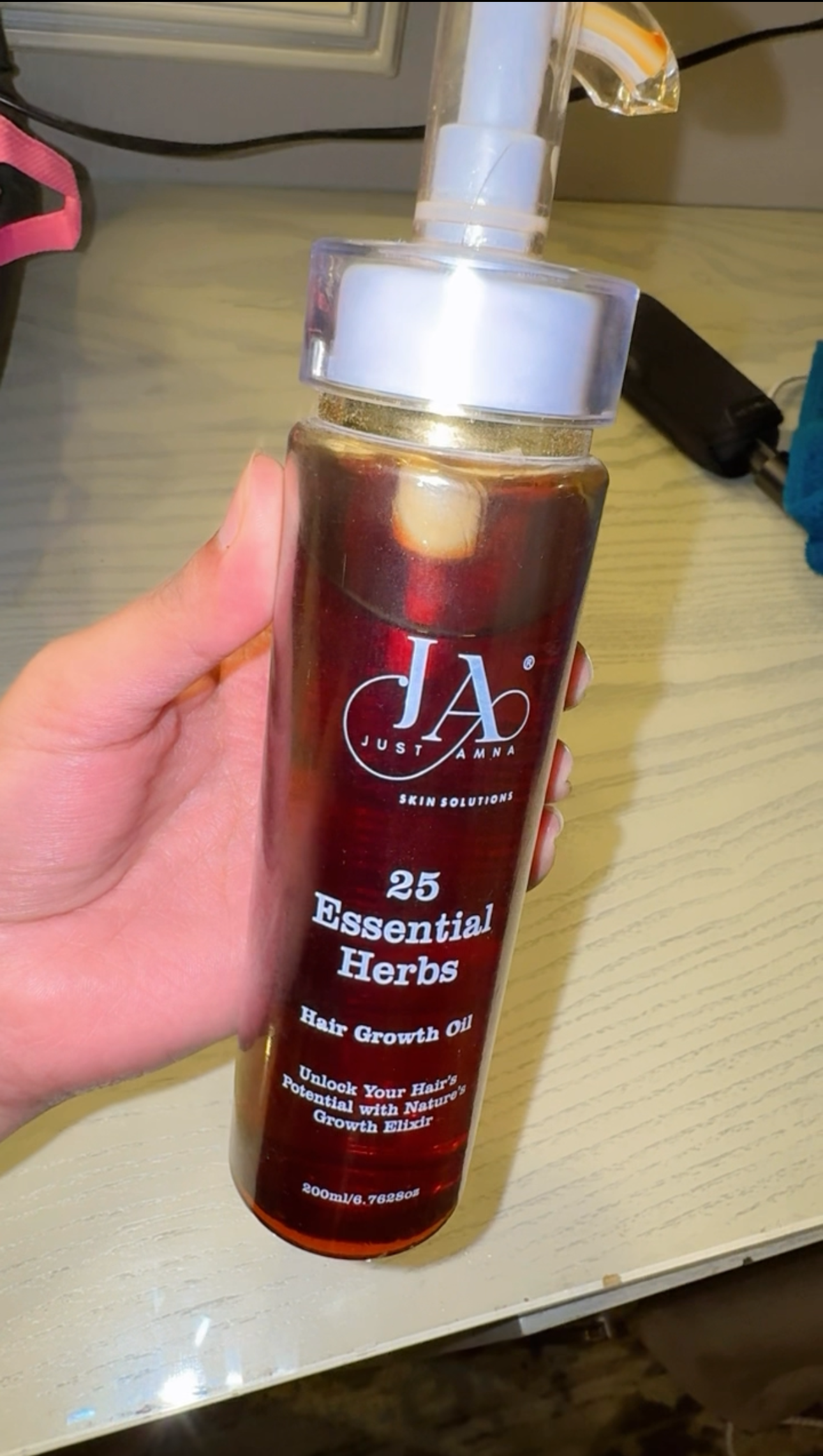 Shop best hair growth oil at best price in Pakistan by Amina Hussain