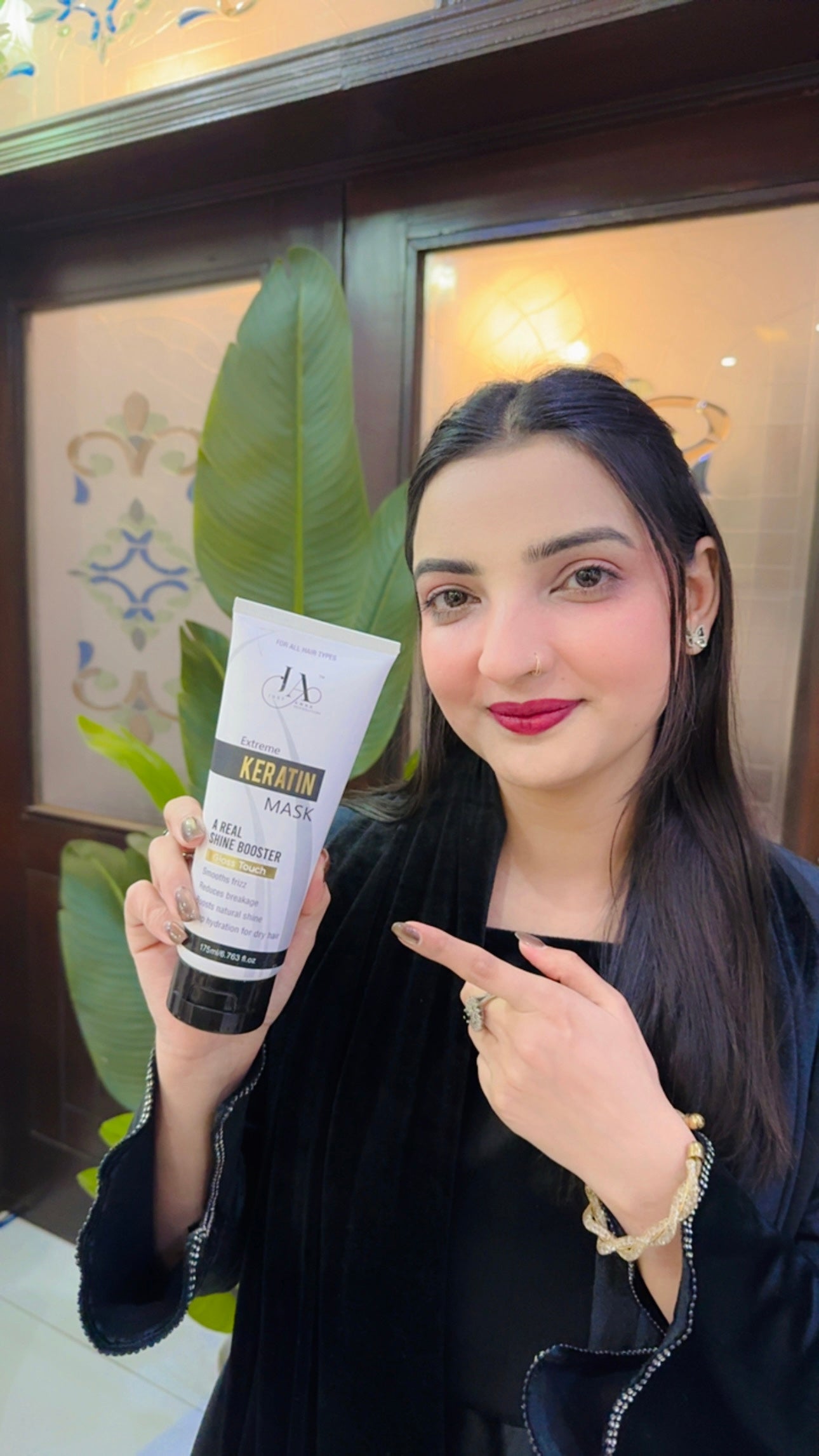 Just Amna, Memoona Muslima, Hair Mask, Shine Hair, 