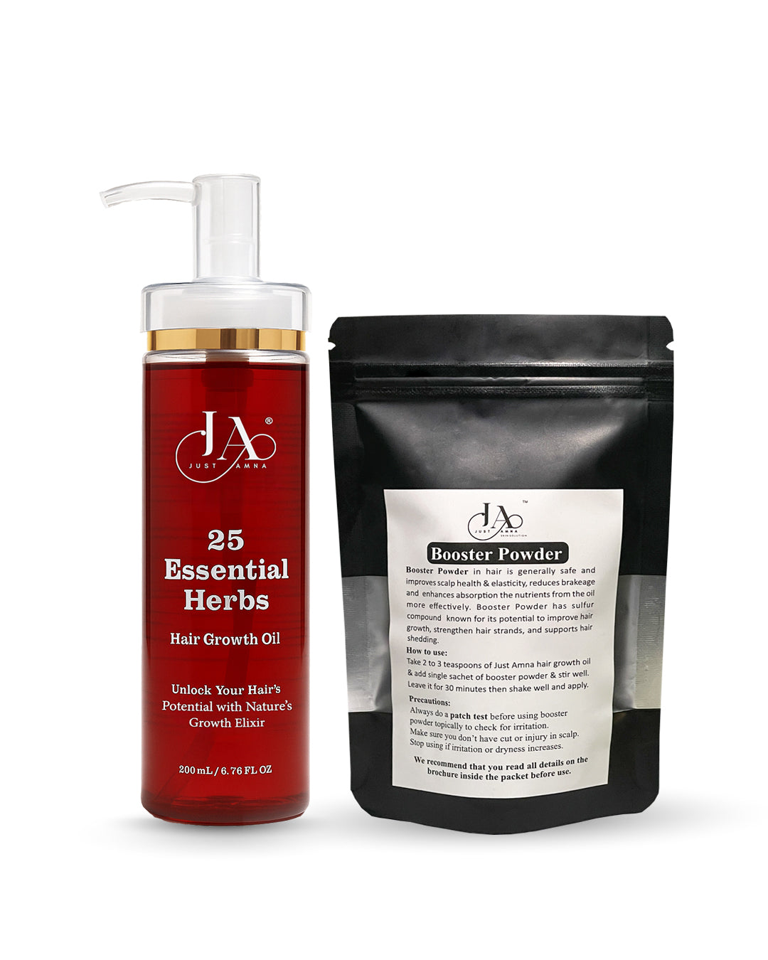 Booster Powder & Hair Growth Oil (Combo)