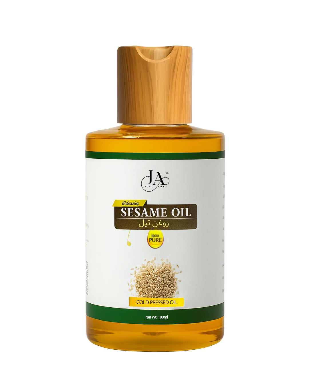 Til ka tel pure sesame oil for fast hair growth and body massage by memoona muslima, Amina Hussain
